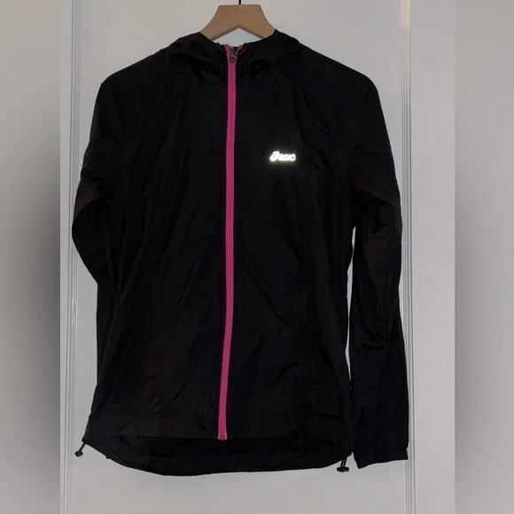 Asics Weatherproof Running Jacket - Picture 1 of 8